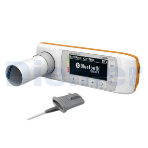 Spirobank Ii Espirômetro Inteligente Com Turbina Descartável Mais Sensor Spo2